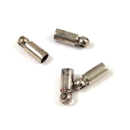 Cord End - Platinum Colour - 3x7mm