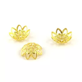 Bead Cap - Gold Colour - 10mm