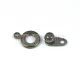 Box and Socket Clasp - Black Colour -8mm