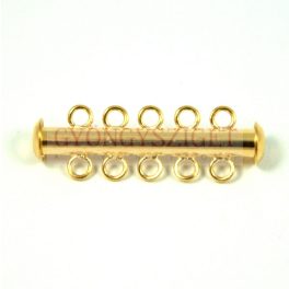 5 Strand Clasp - Gold Colour