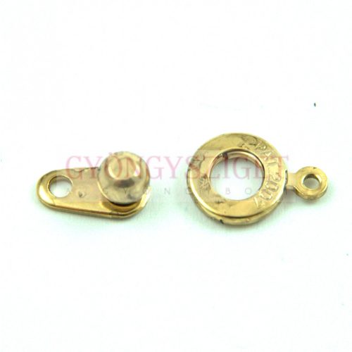 Box and Socket Clasp - Gold Colour -8mm