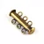 3 Strand Clasp - Antique Brass Colour
