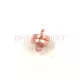Mágneskapocs - rose gold színű - 6mm