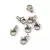 Lobster Clasp - Platinum Colour - 11x7mm- stainless steel