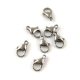 Lobster Clasp - Platinum Colour - 11x7mm- stainless steel
