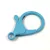 Safety Clasp - Heart Shape - Light Blue - 35 x 24 x 5 mm