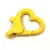 Safety Clasp - Yellow - 26 x 22 x 6 mm