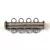 4 Strand Clasp - Antique Silver Colour