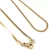Chain - with clasp - Stainless Steel - Gold Colour - 45 cm