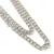 Chain - Stainless Steel - Platinum Colour - 100 cm