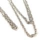 Chain - Stainless Steel - Platinum Colour - 100 cm