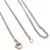 Chain - with clasp - Stainless Steel - Platinum Colour - 60 cm