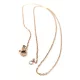 Chain - Rose Gold Colour - 1.2 mm - Stainless Steel - 45cm