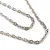 Chain - Snake - Platinum Colour - 3.5 x 2.5 mm - Stainless Steel