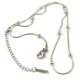 Chain - Platinum Colour - Stainless Steel - 42+6cm