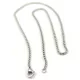 Chain - Platinum Colour - 2 mm - Stainless Steel - 45cm