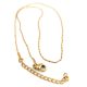 Chain - Stainless Steel - Gold Colour - 39+5cm