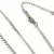 Chain - with clasp - Stainless Steel - Platinum Colour - 54 cm