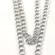 Chain - Stainless Steel - Platinum Colour - 100 cm