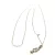 Chain - Stainless Steel - Platinum Colour - 43cm - adjustable