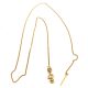 Chain - Stainless Steel - Gold Colour - 50cm - adjustable