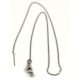 Chain - Stainless Steel - Platinum Colour - 43cm - adjustable