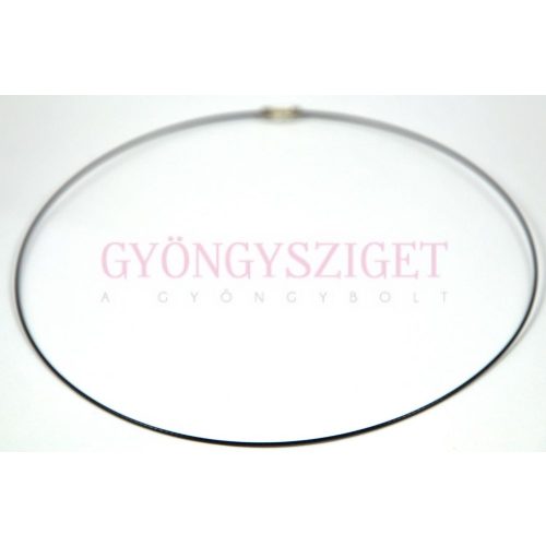 Necklace Base - Wire - Black Colour - 45 cm