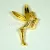 Pendant - Fairy - Gold Colour - 37mm