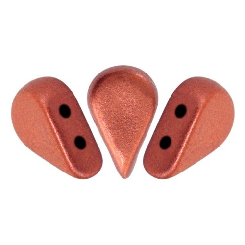 Amos® par Puca®gyöngy - matte rust - 5x8 mm