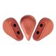 Amos® par Puca®gyöngy - matte rust - 5x8 mm
