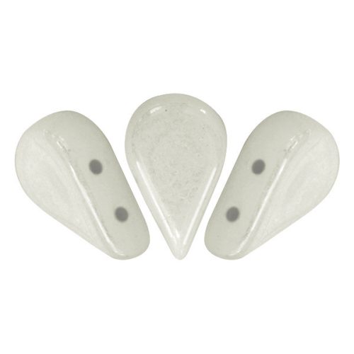 Amos® par Puca®gyöngy – White Luster - 5x8 mm
