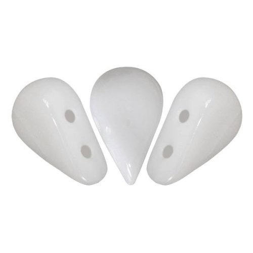 Amos® par Puca®gyöngy - white - 5x8 mm