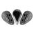 Amos® par Puca®gyöngy - Gunmetal - 5x8 mm