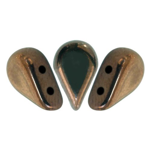 Amos® par Puca®gyöngy - Bronz - 5x8 mm