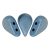 Amos® par Puca®gyöngy - matte metallic blue - 5x8 mm