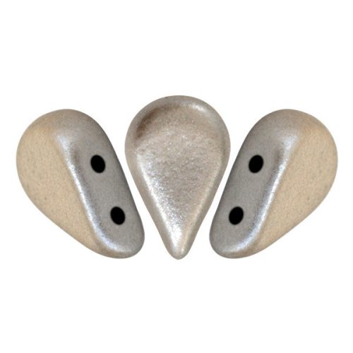 Amos® par Puca®gyöngy - matte metallic grey - 5x8 mm