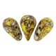 Amos® par Puca®gyöngy - Opaque Jonquil Picasso - 5x8 mm