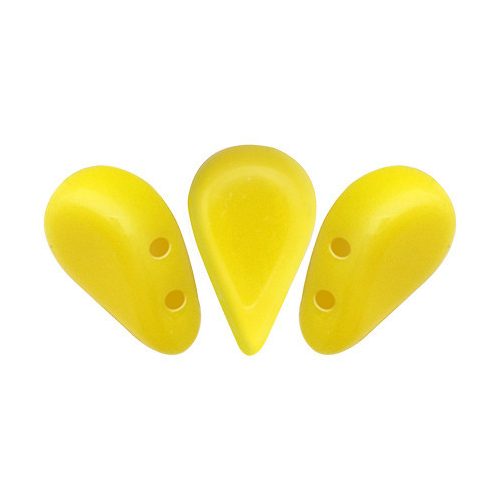 Amos® par Puca®gyöngy - Opaque Jonquil - 5x8 mm