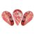 Amos® par Puca®gyöngy - Opaque Light Coral Tweedy - 5x8 mm