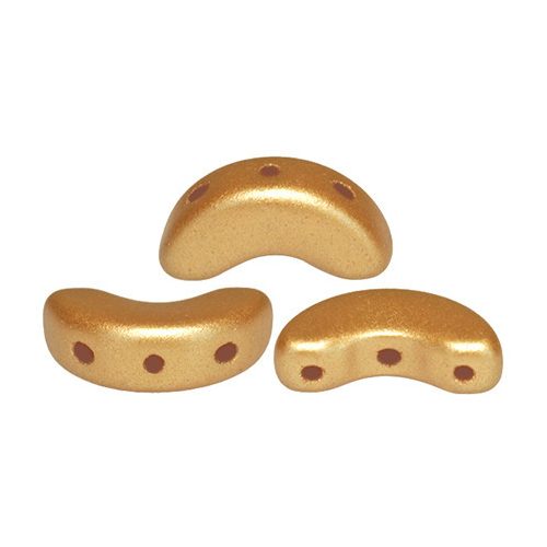 Arcos® par Puca®gyöngy gyöngy - pastel cream gold - 5x10 mm