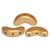 Arcos® par Puca®gyöngy gyöngy - pastel cream gold - 5x10 mm