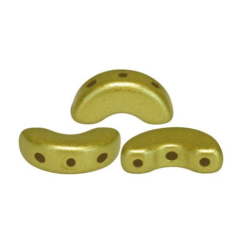 Arcos® par Puca®gyöngy gyöngy - pastel olivin - 5x10 mm