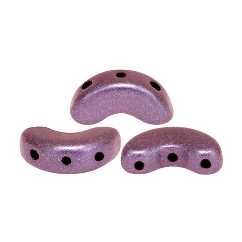 Arcos® par Puca®gyöngy - metallic plum - 5x10 mm
