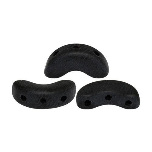 Arcos® par Puca®gyöngy gyöngy - jet matte - 5x10 mm