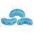 Arcos® par Puca®gyöngy - turquoise blue - 5x10 mm