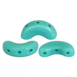 Arcos® par Puca®gyöngy - turquoise green - 5x10 mm