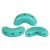 Arcos® par Puca®gyöngy - turquoise green - 5x10 mm