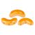 Arcos® par Puca®gyöngy - Frost Tangerine Luster - 5x10 mm