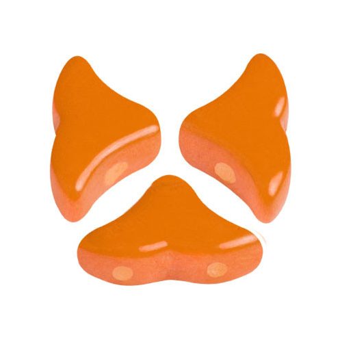 Hélios® par Puca®gyöngy - Opaque Apricot - 6x10 mm