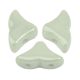 Hélios® par Puca®gyöngy - Opaque Light Green Ceramic Look - 6x10 mm